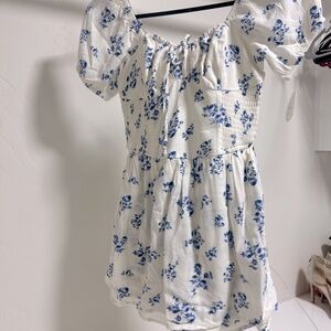 Hollister pocketed mini dress with shorts